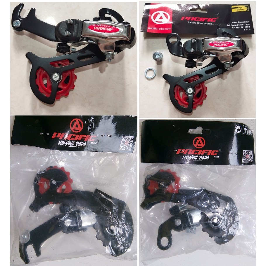 RD Rear Derraileur Operan Gigi Sepeda 6 7 speed Pacific