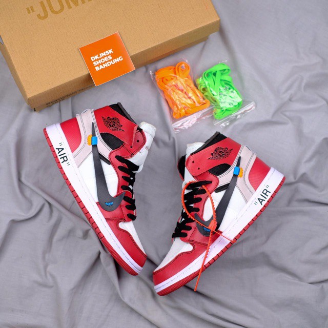 CISHOES Air Jordan 1 Retro High x Off White "Chicago"