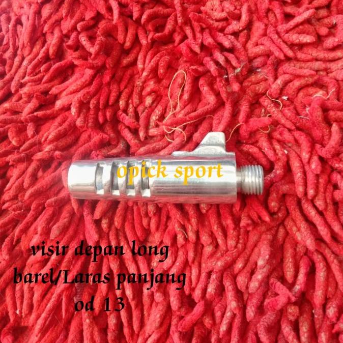 paling diminati] visir depan long barel alumunium od 13