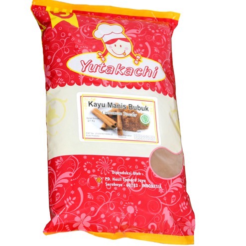 MURNI Kayu Manis Bubuk 1kg Yutakachi / Bubuk Kayu Manis / Cinnamon Powder / Bahan Kue / Rempah Asli Indonesia Kualitas Premium / Bumbu Rempah Bubuk Pusat Bumbu