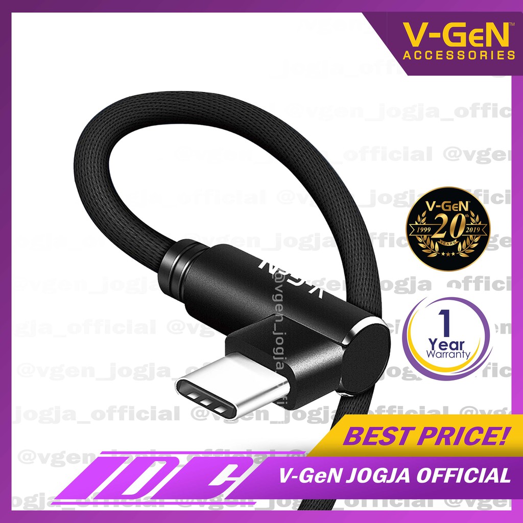 Kabel Type-C V-GeN CT1-07 GAMING L Fast Charging