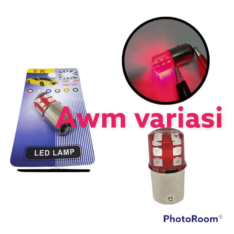 Lampu stop rem belakang 12 mata led jelly flash kedip stroooooobo stoplamp jelly 12 mata flash kedip