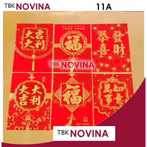 ANGPAO IMLEK FU PENDEK/ RED POCKET CHINESE NEW YEAR / ANGPAU SINCIA