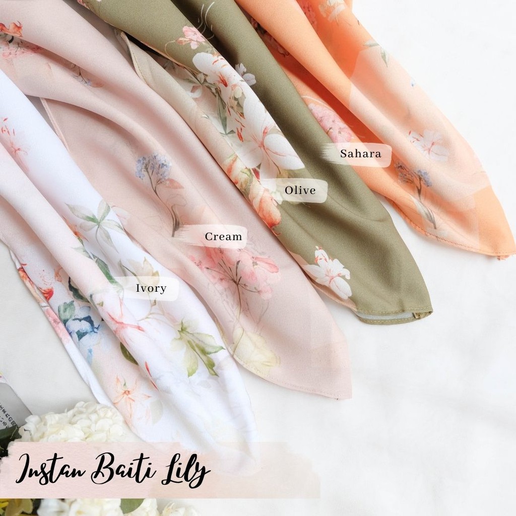 Hijabwanitacantik - Instan Baiti Lily | Hijab Instan | Jilbab Instan-3