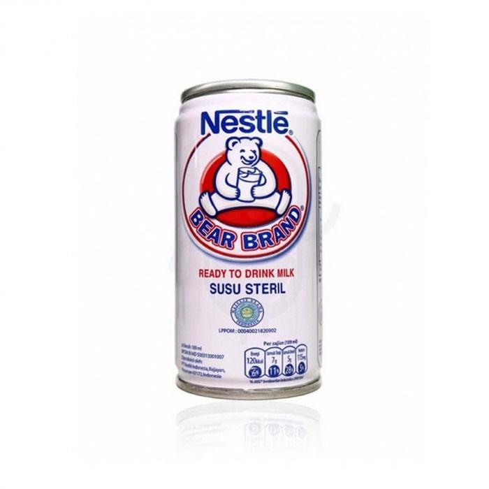 

Termurah Asli SUSU BERUANG BEAR BRAND MILK STERIL 1 KALENG 189 ML READY HALAL Sapi Murni Protein Mineral, NESTLE