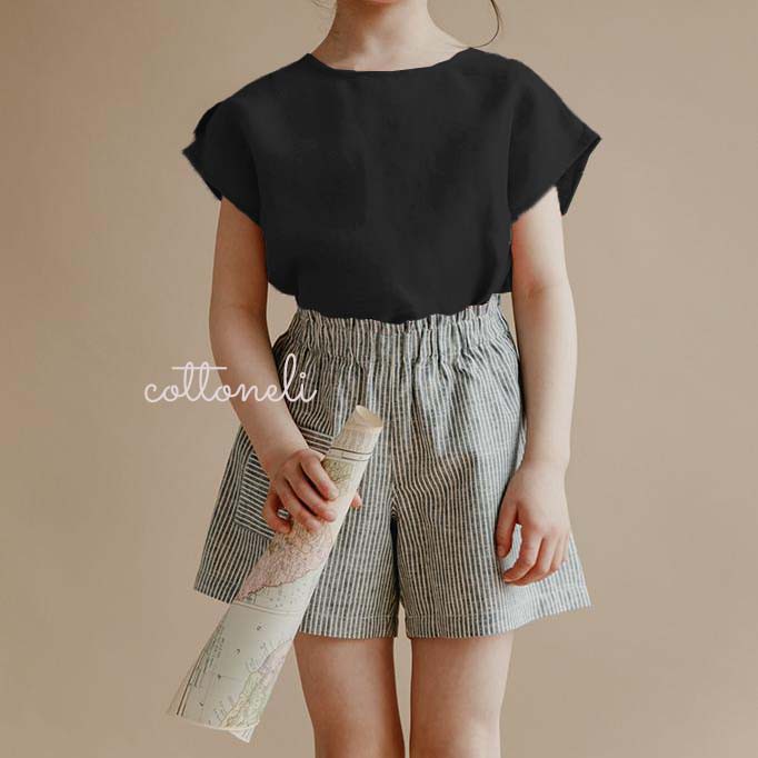 PAPER TOP - ATASAN LINEN ANAK UNISEX LAKI LAKI PEREMPUAN