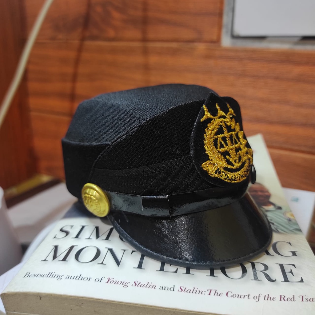 Miniatur Topi Pet Perempuan Kejaksaan Jaksa Gol Golongan 2 Topi Mini Topi Kecil Pajangan