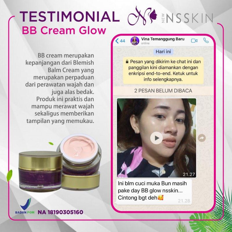 BB CREAM GLOW NEW NS SKIN