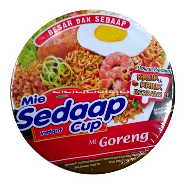 Mie Sedaap Instant Cup mie Goreng sedap cup Mi 77gr goreng dalam Cup Sedaap