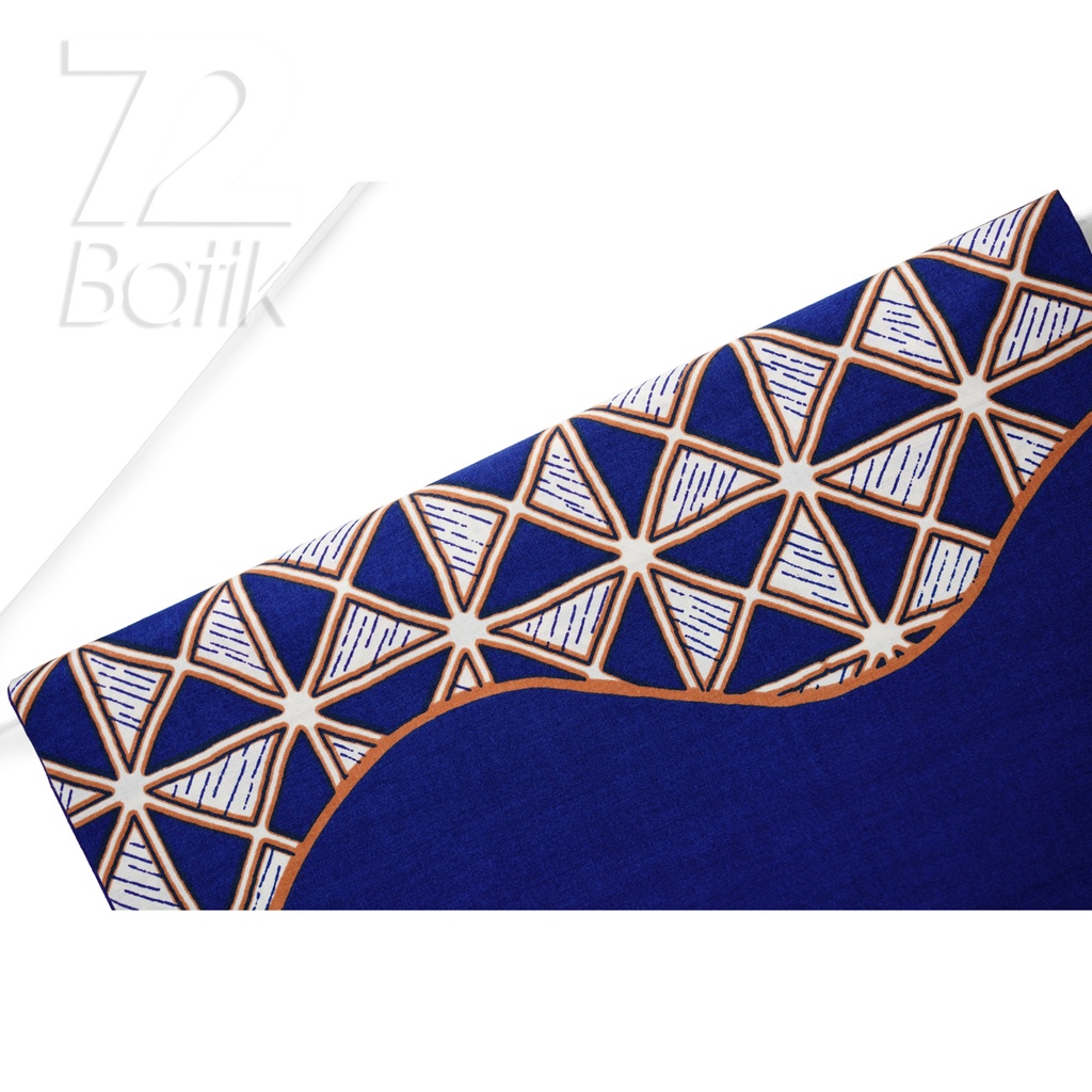 KAIN BATIK PREMIUM Bahan Katun Motif Wayang Catur Warna Biru 721506 Cap 72 Jarik Jarit Samping Kebat Panjang Batik Katun Modern Premium Bahan Seragam Batik Pernikahan Kantor Keluarga Murah Kamen Jadi Batik Bali Lembaran