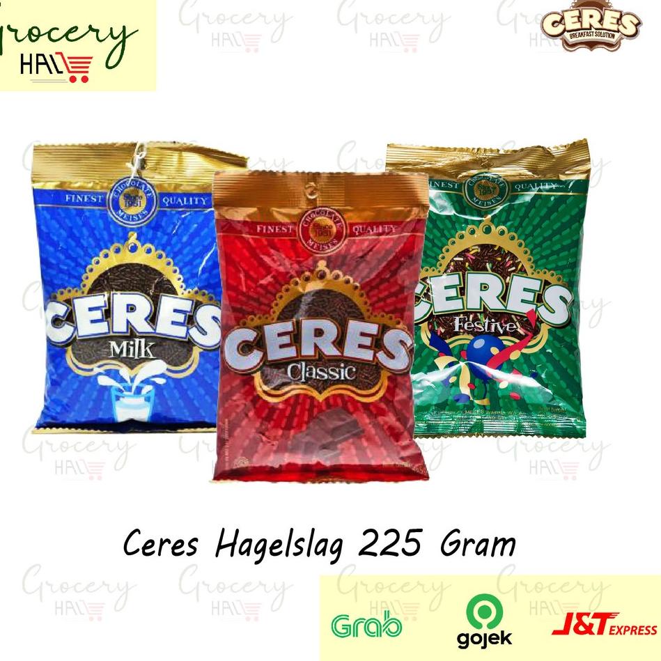 

Langsung pesan--CERES MESES CHOCOLATE 200 GR - CERES HAGELSLAG [ CLASSIC / MILK / FESTIVE ]