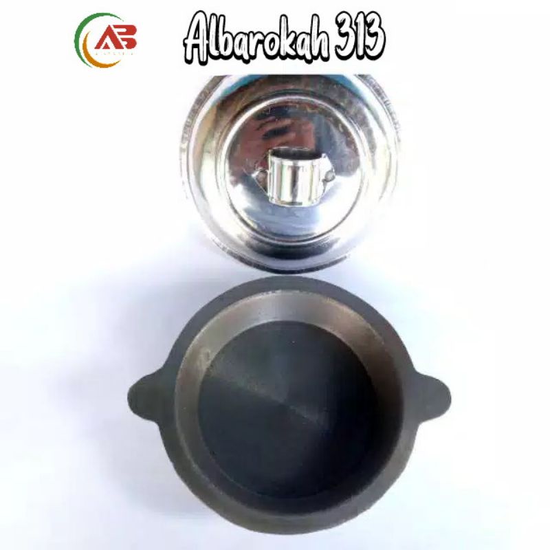 TEFLON LOYANG WAJAN MARTABAK MINI/ LOYANG DARI BESI COR/CETAKAN KUE  plus TUTUP STAINLESS