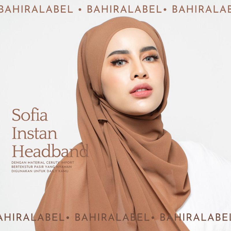 SOFIA INSTAN/PREMIUM PASHMINA INNER/PASHMINA INSTAN/PASMINA INSTAN PREMIUM BISA BOLAK BALIK/ HEADBAND TERMURAH DGN HEADBAND ANTI PUSING /PASHMINA INNER PREMIUM/PASHMINA MALAYSIA-2