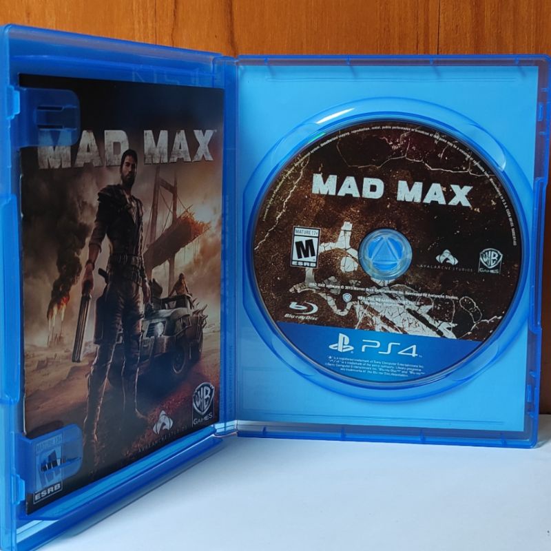 Mad Max PS4 Kaset Madmax Playstation PS 4 5 Madmaxs Mad Maxs Original Asli CD BD Game Games Ori Petualangan Seru Bagus tembak tembakan ps4 ps5