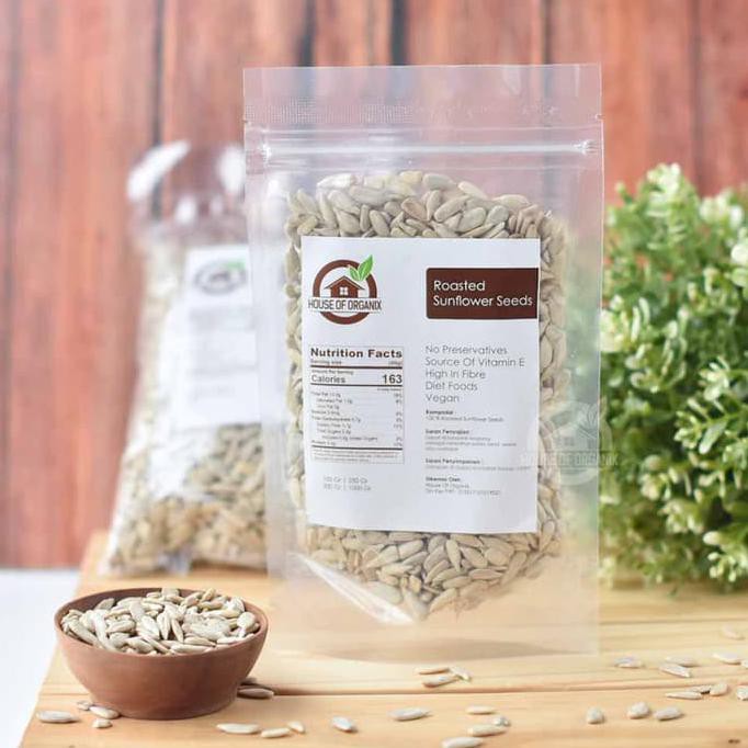 

roasted sunflower seeds ( panggang ) - 250 gr termurah
