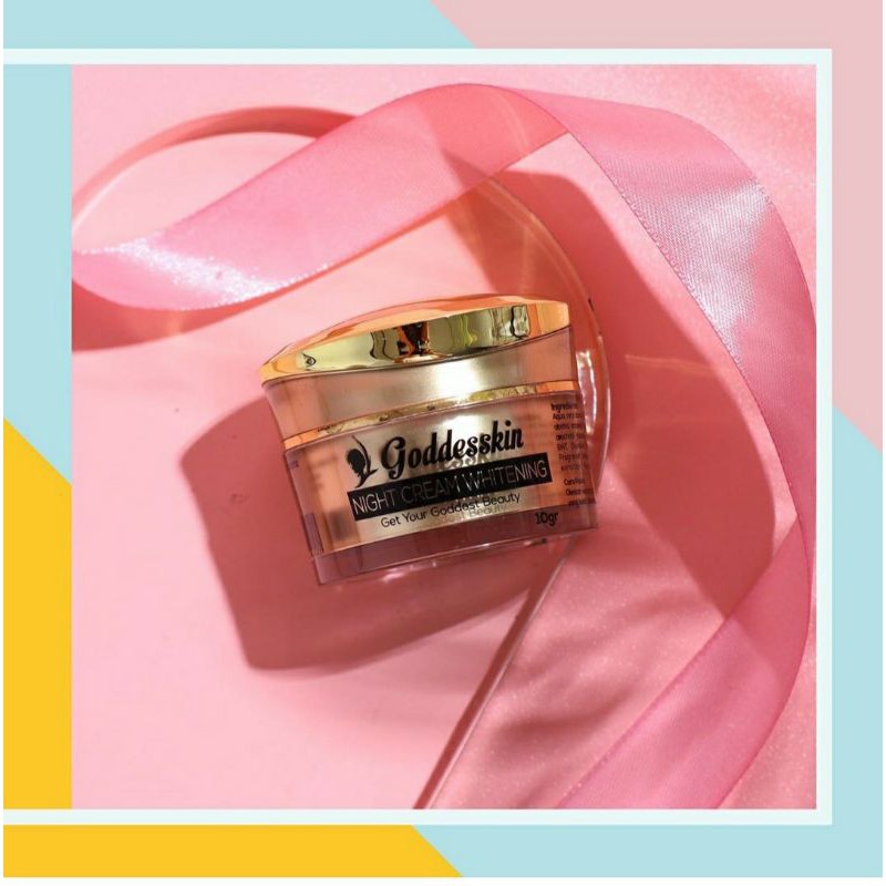 NIGHT CREAM WHITENING GODDESKIN BY KLINIK KECANTIKAN ATHENA