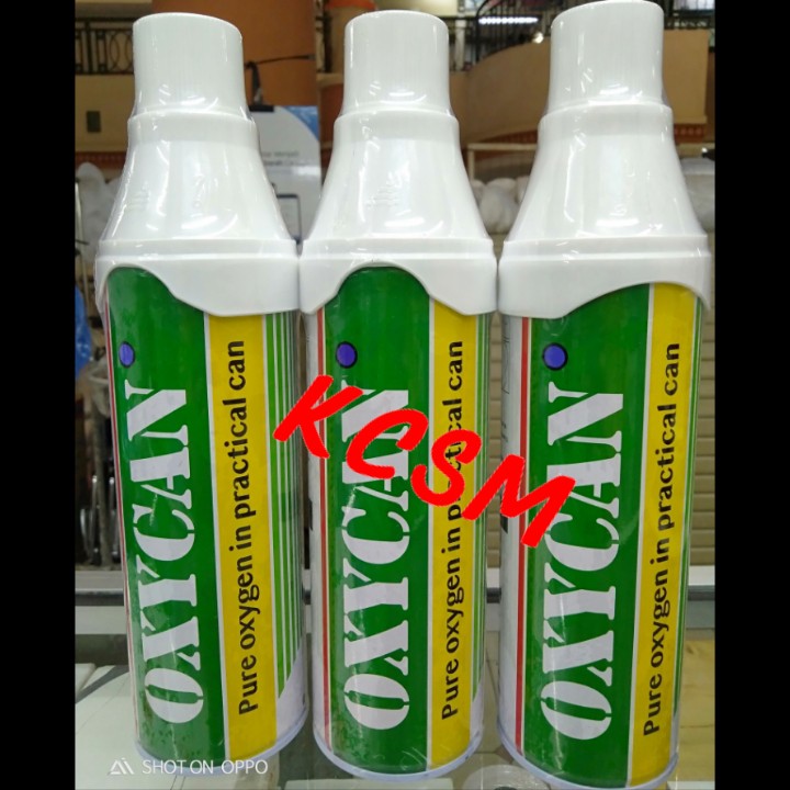 Oxycan / Oksigen Kaleng