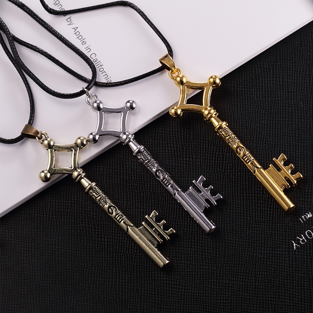 1pc Kalung Rantai Liontin Anime Giant Allen Bahan alloy Gaya Punk hip Hop Untuk unisex