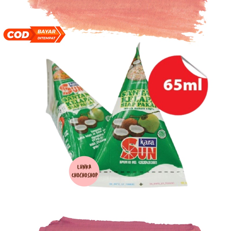 

SUN Santan Kelapa Siap Pakai 65 ml