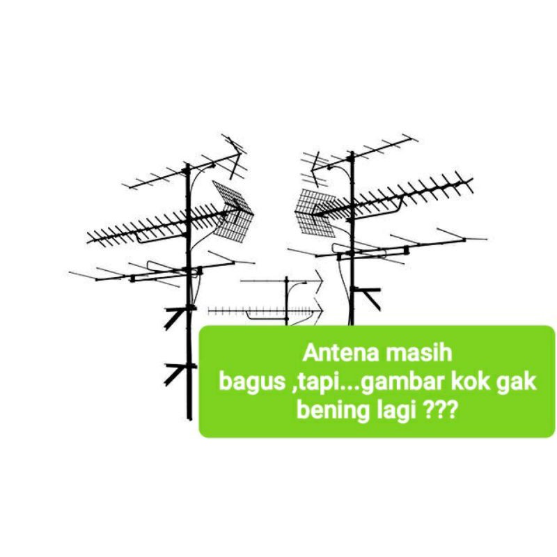 Terminal antena luar / Mesin antena / dipole antena