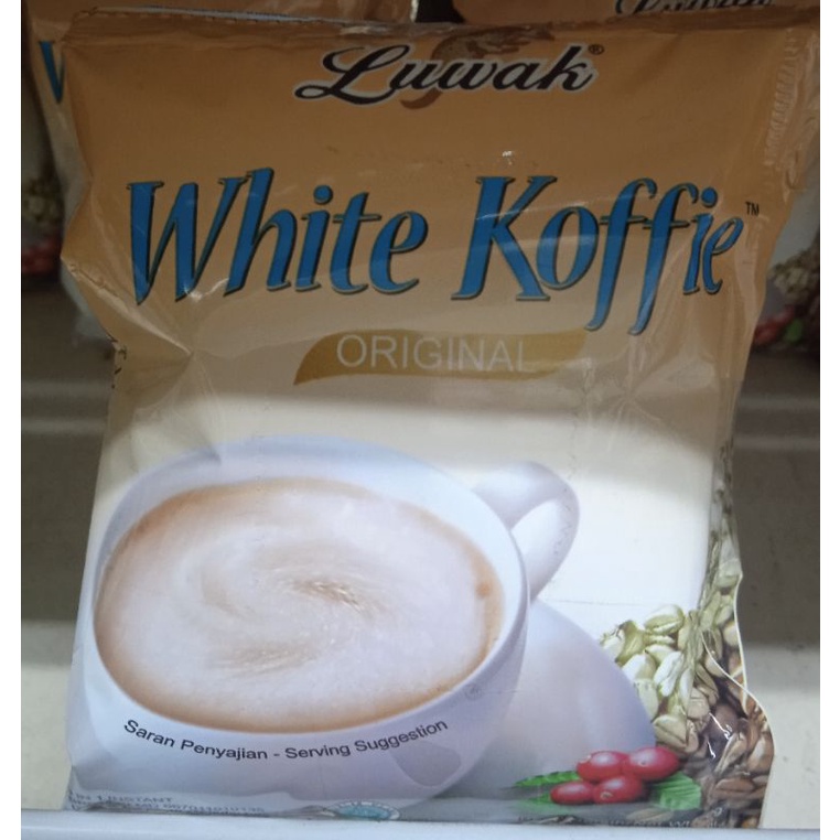 

Luwak White Koffie Original Isi 10