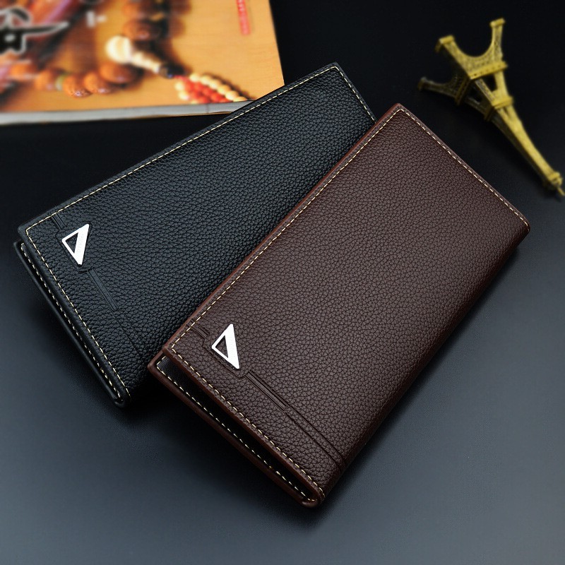 DOMPET LIPAT PRIA PANJANG KULIT FRANCESCO PREMIUM TIPIS SLOT KARTU IMPORT COWOK BANYAK KEREN MURAH BATAM BRANDED ORIGINAL