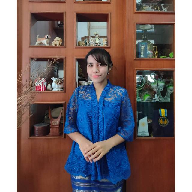 KEBAYA Kartini Kerah Selendang Zahra