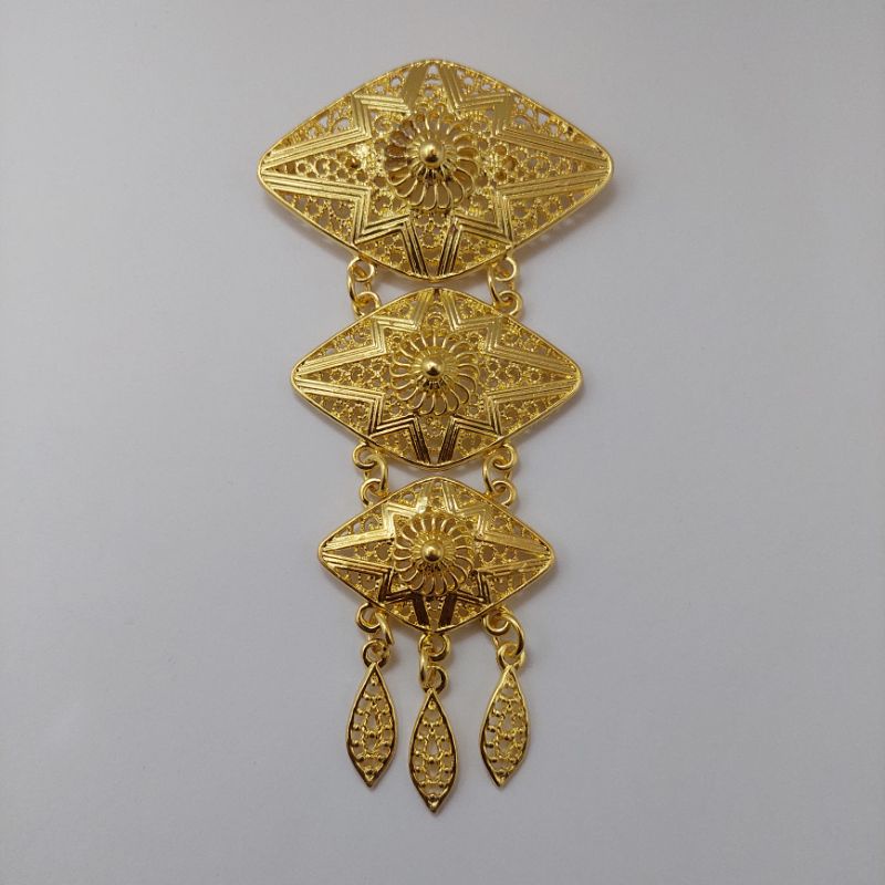 Bros kebaya murah Bros kutubaru Bros susun 3-E kuning