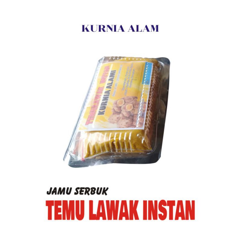 

SERBUK INSTAN TEMULAWAK & JAHE