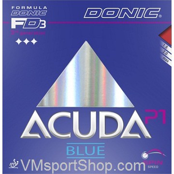 Donic Acuda Blue P1 - Karet Rubber Bet Bat Pingpong Tenis Meja