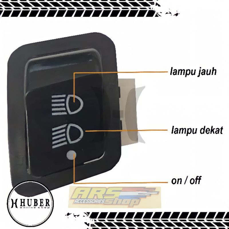 Jual SAKLAR ON OF LAMPU SAKLAR 3 MODE Tombol Dim 3 Fungsi On Off Revo ...