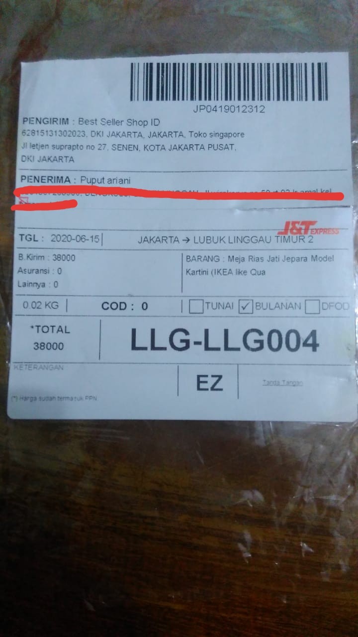 Meja Rias Jati Jepara Model Kartini