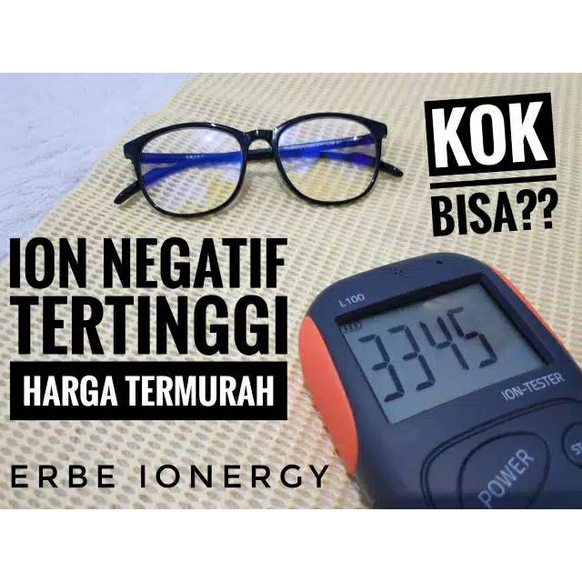 [PALING DICARI] 9in1 Kacamata ion ERBE Anti Radiasi UV Blue Ray FIR Polarized NanoTech TR90 DNVision