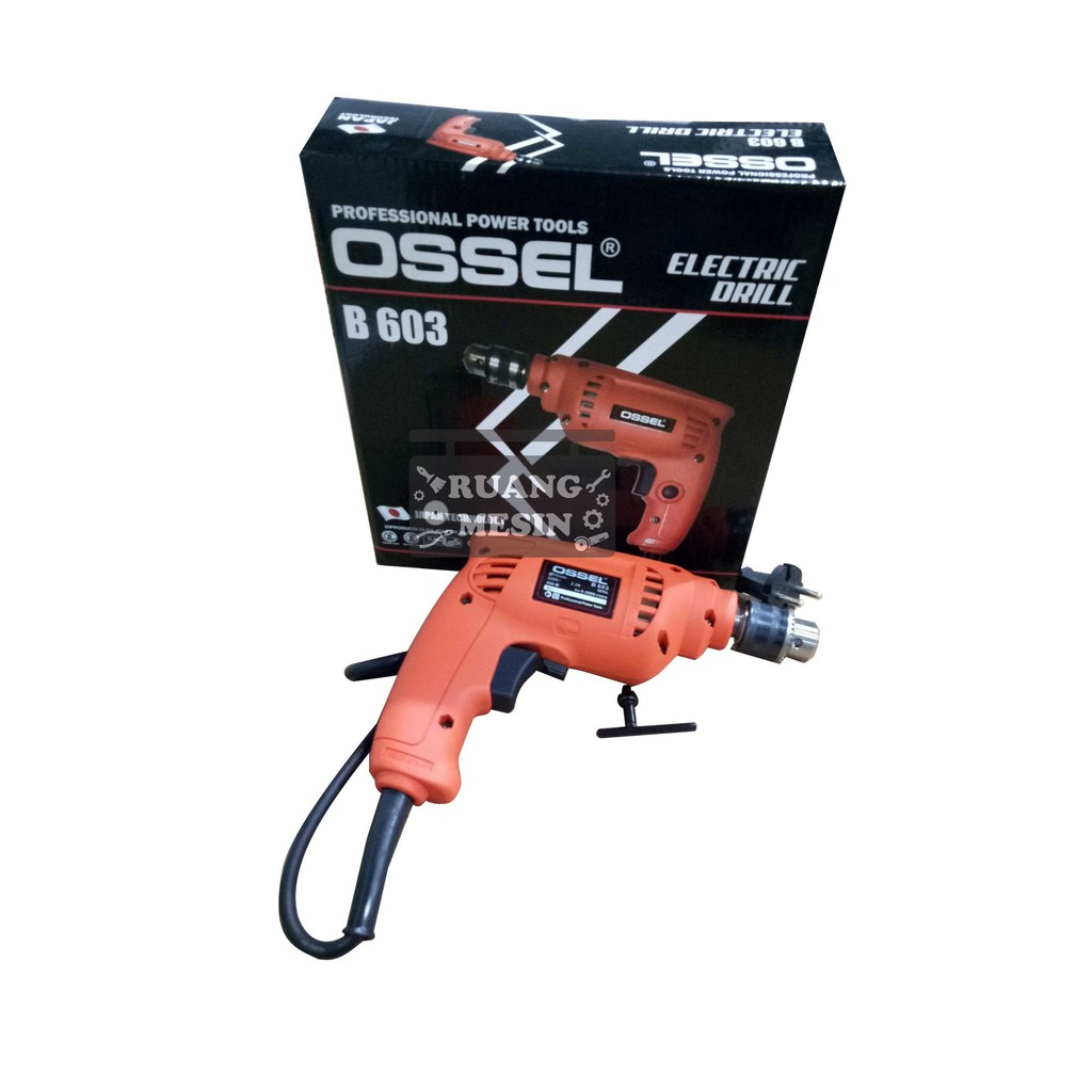 Mesin Bor Listrik 10mm B603 OSSEL 10 mm B 603
