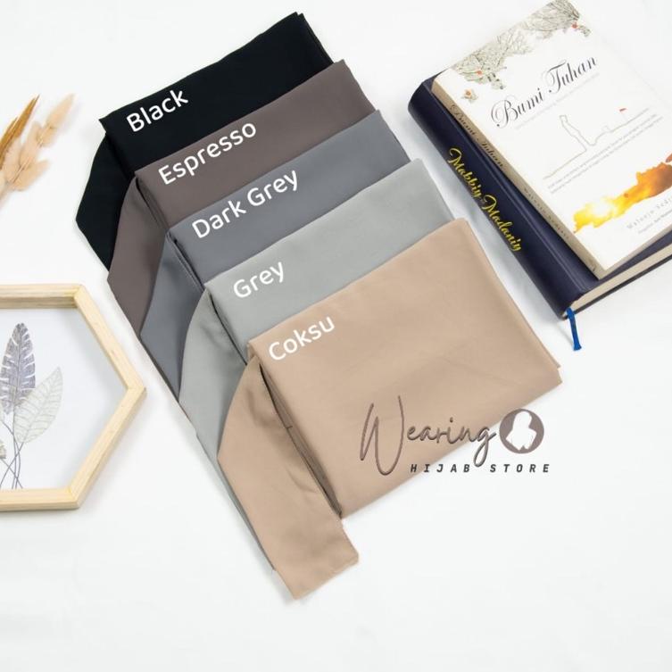 {KFM.10Jn22ᴴ} Pashmina Instan Melayu Ceruty Babydoll Premium/ Pasmina Instan Malaysia/ Jilbab Instan