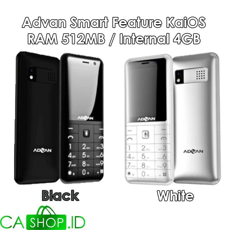 Advan Hape Online Smart Feature Phone KaiOS Indosat Baru Garansi Resmi
