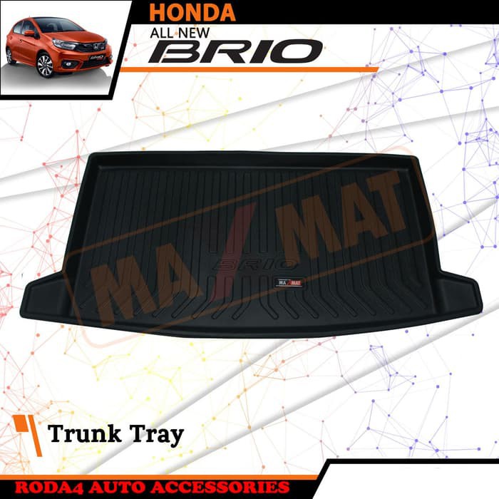 Trunk Trey Karpet Bagasi Trank Trang Tray All New Brio 2018-2020