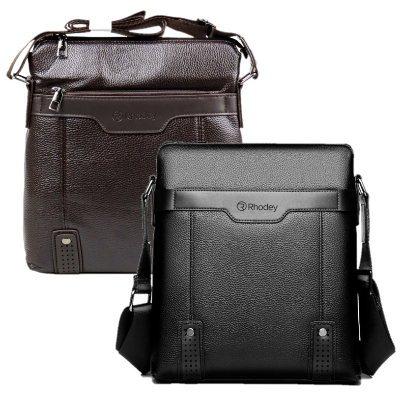 Rhodey Tas Selempang Pria Messenger Bag PU Leather - 18067