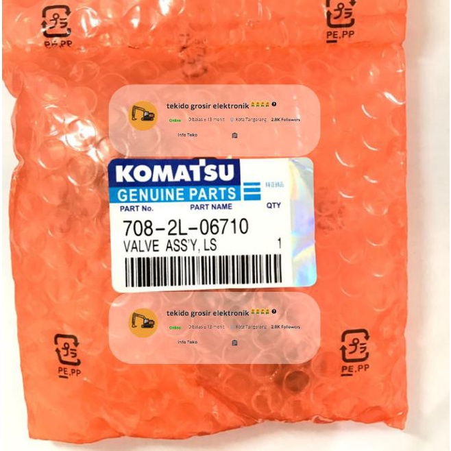 Ls Valve Komatsu Pc200-8 Pn 708-2L-06710
