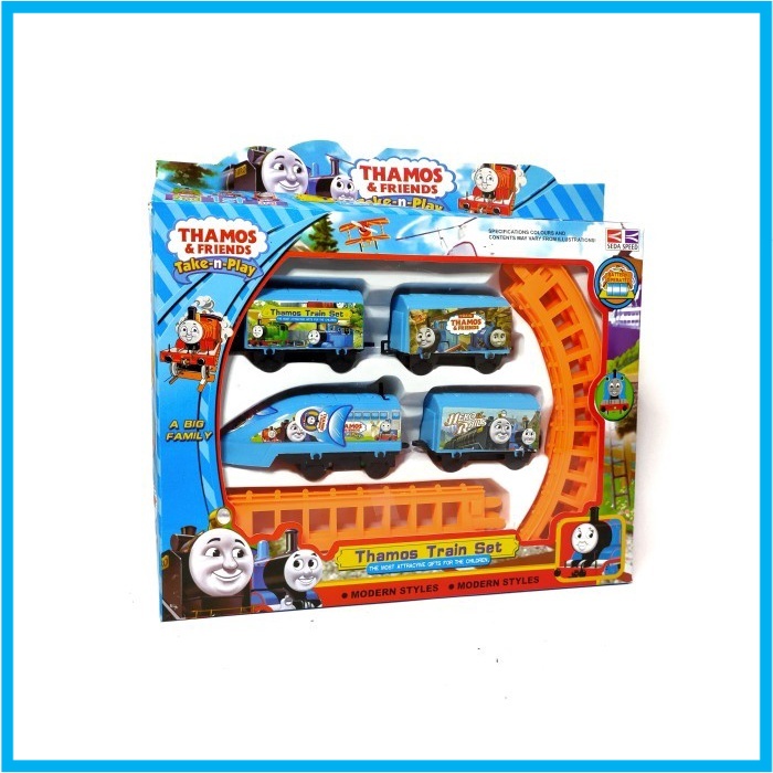 Mainan Anak Kereta Tomas Thamos 4 Gerbong Kereta Api No.888C
