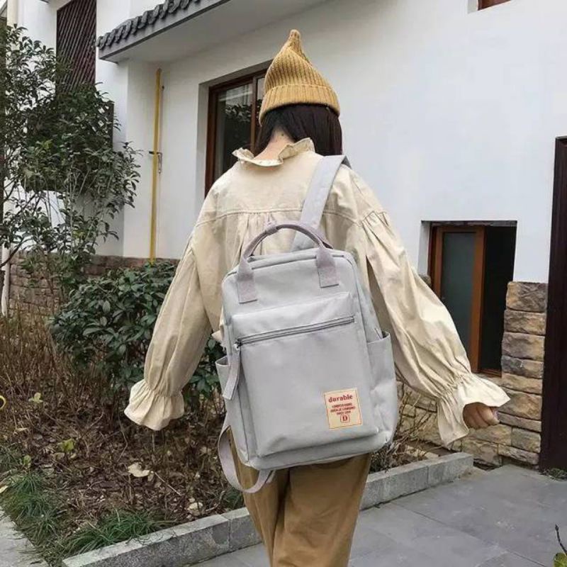 Ransel Wanita Kasual Tahan Air Ransel Perkotaan Oxford Tas Punggung Orangtua-anak Tas Sekolah Remaja Ransel Sekolah Kuning Anak Perempuan