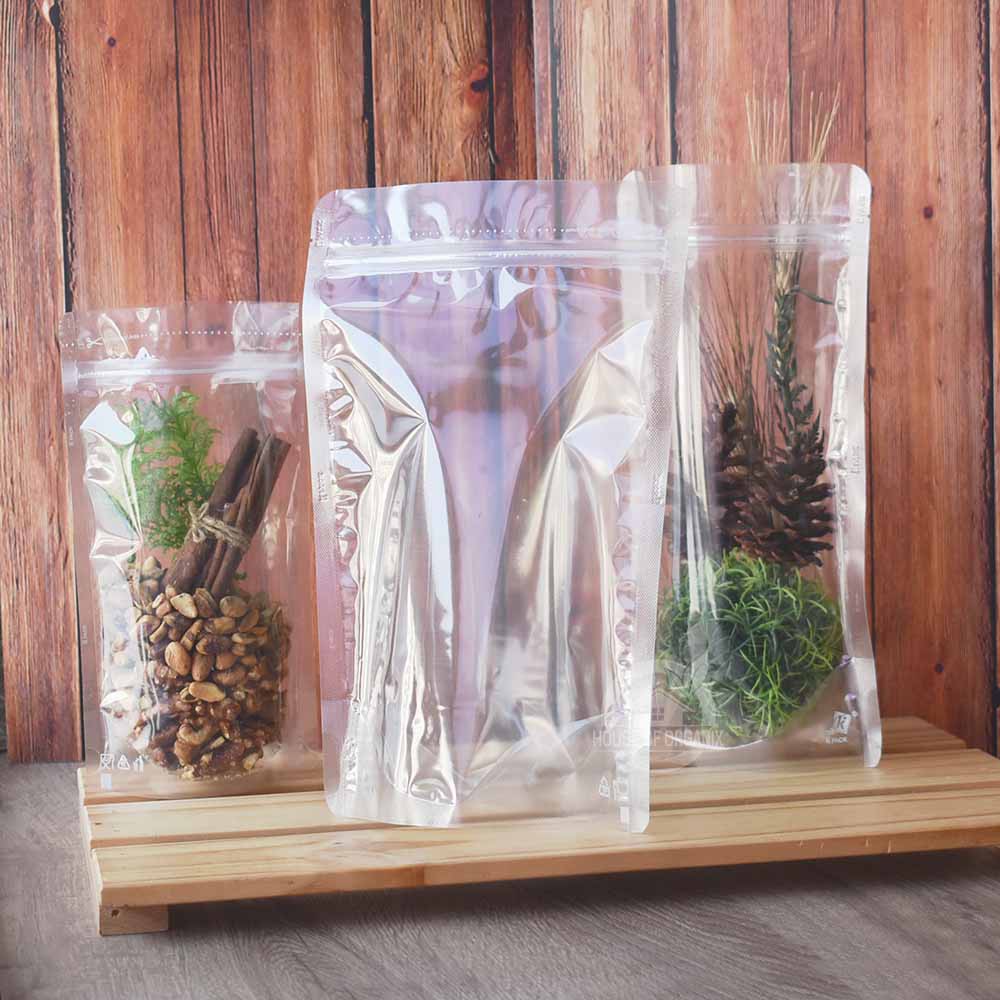 Clear Ziplock Pouch Food Grade