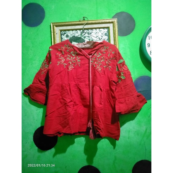 preloved atasan bordir