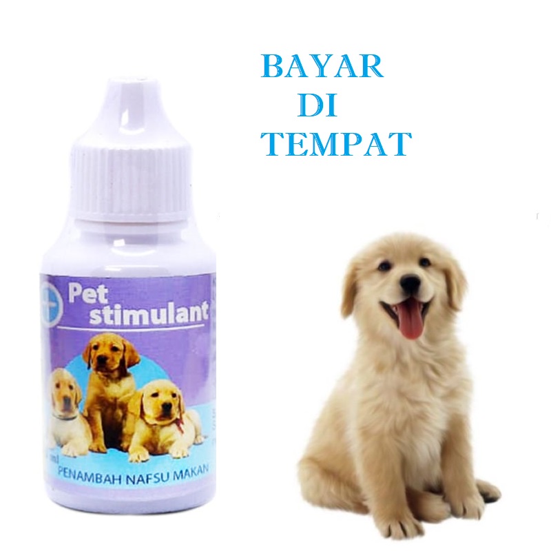 OBAT GEMUK ANJING MURAH PET STIMULANT VITAMIN PENAMBAH NAFSU MAKAN PUPPY