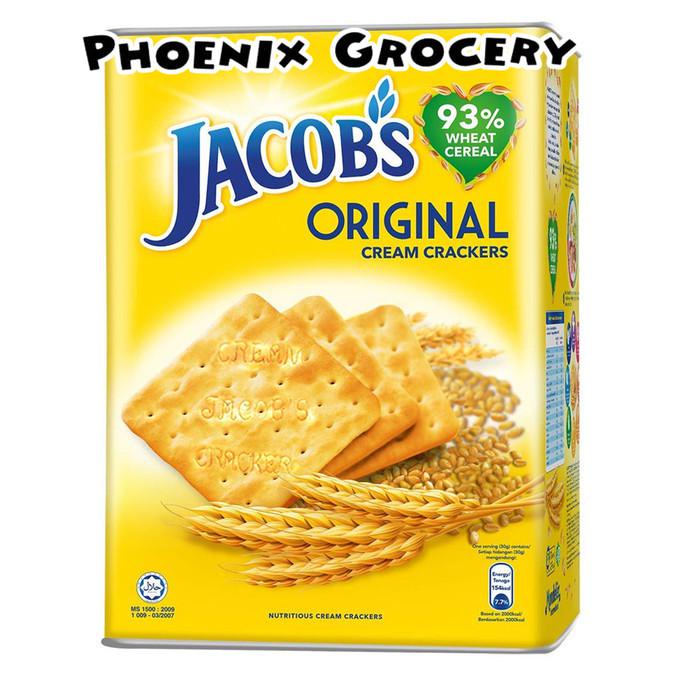 

JACOBS ORIGINAL CREAM CRACKERS ROTI BISKUIT KRIM 750 GR