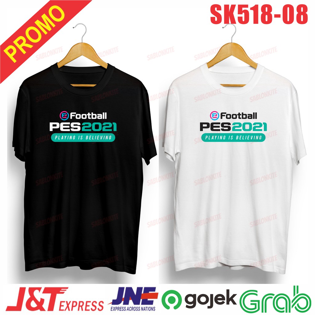 MURAH!!! KAOS PES 2021 BOLA GAME SK518