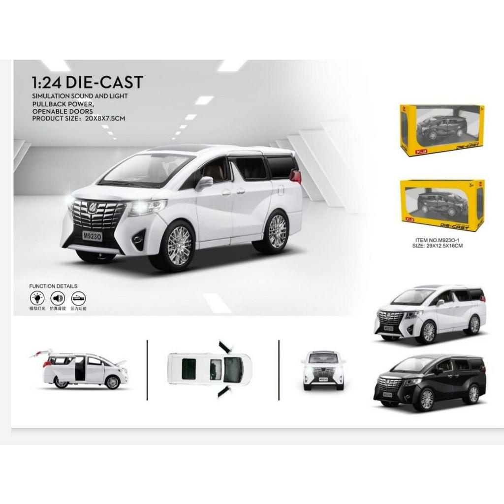 Diecast Toyota Alphard XLG 1:24