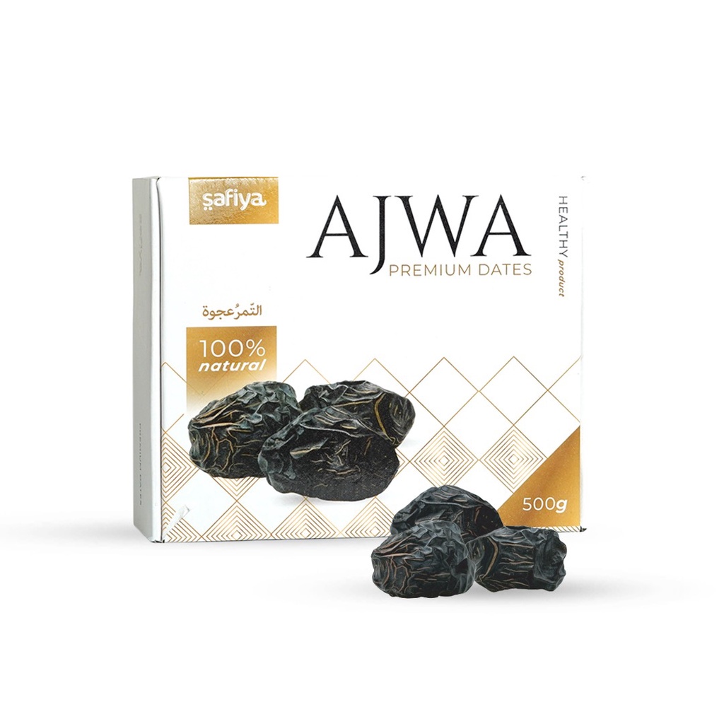 

Kurma Ajwa Nabi Super 1 kg Premium Madinah / Original High Premium / Ajwa Premium Dates