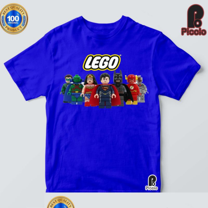 BAJU KAOS ANAK LEGO KARAKTER BAAHAN PREMIUM