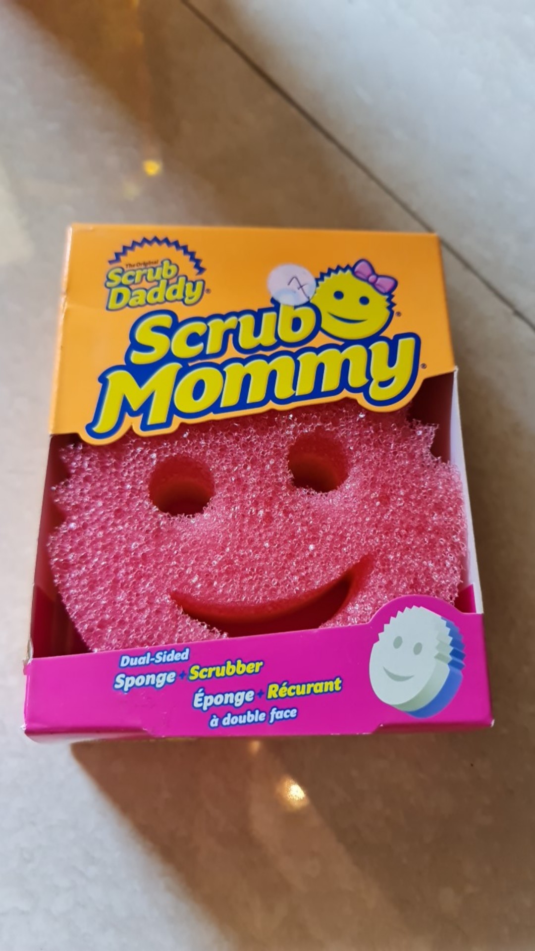 Spons Pembersih Peralatan Dapur Scrub Daddy Mommy Spon Cuci Piring